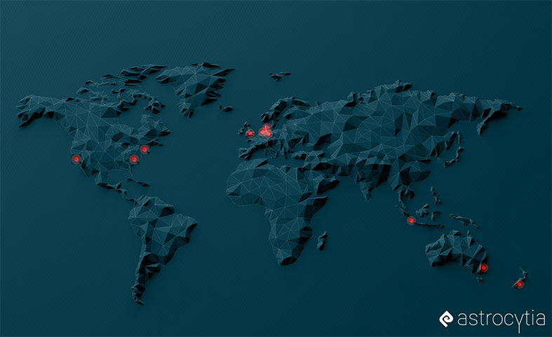 Astrocytia Global Representation Map